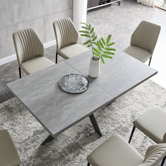 Oliver Geneiveve 63" Butterfly Leaf Pedestal Dining Table